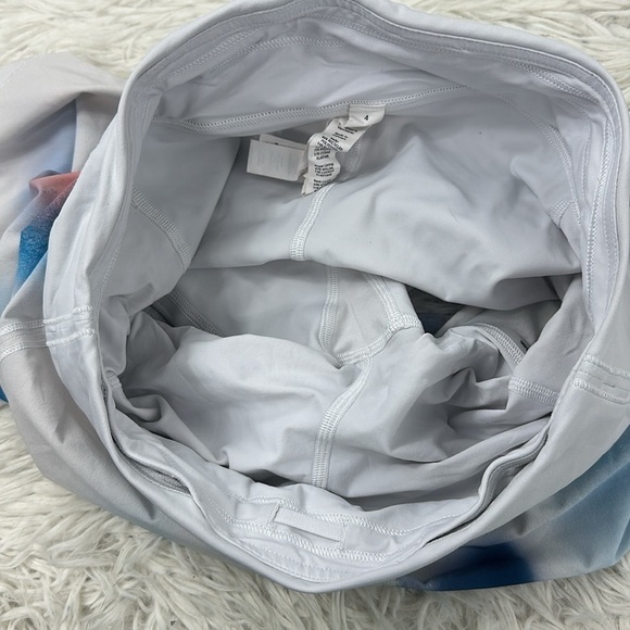 Lululemon Pace Rival Mid-Rise Skirt *Long Baseline Wash Print Multi - Picture 3 of 5